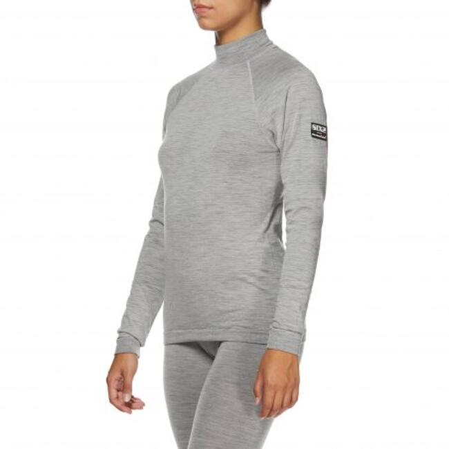 Six2 Maglia Termica Moto Wool Grey Unisex